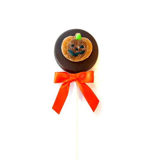Pumpkin Gummy Face Sucker